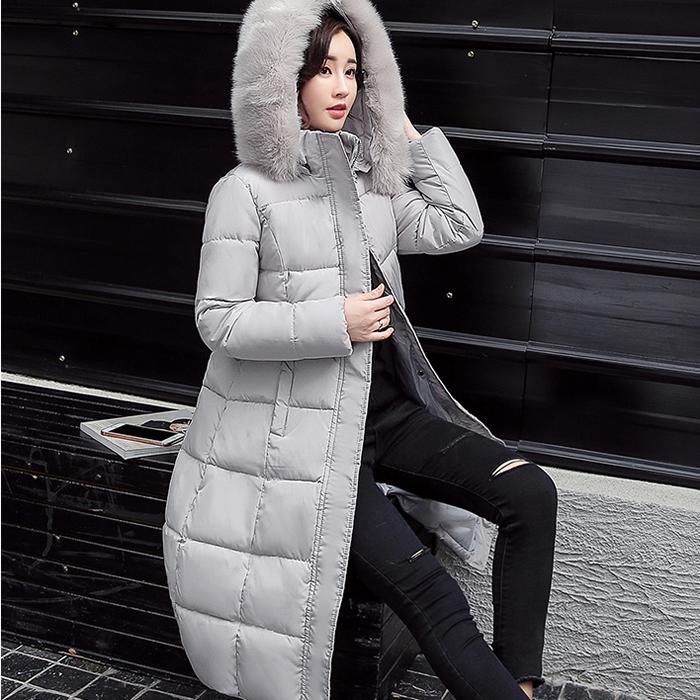womens padded parka coats with fur hood