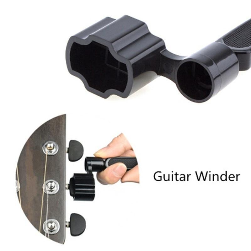 3 In 1 Multifunction Guitar Accessories Guitar Picker  Strings Winder String Pin Puller Cutter Tool