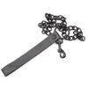 Juego de bondage Bdsm de cuero genuino negro, 3 piezas, collares de sujeción, esposas para tobillos, juego de bondage sexual, juguetes sexuales para