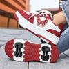 Student Runaway Shoes Four-Wheel Children'S Roller Skates Boys And Girls Removable Ultra-Light Version Shoes With Wheels