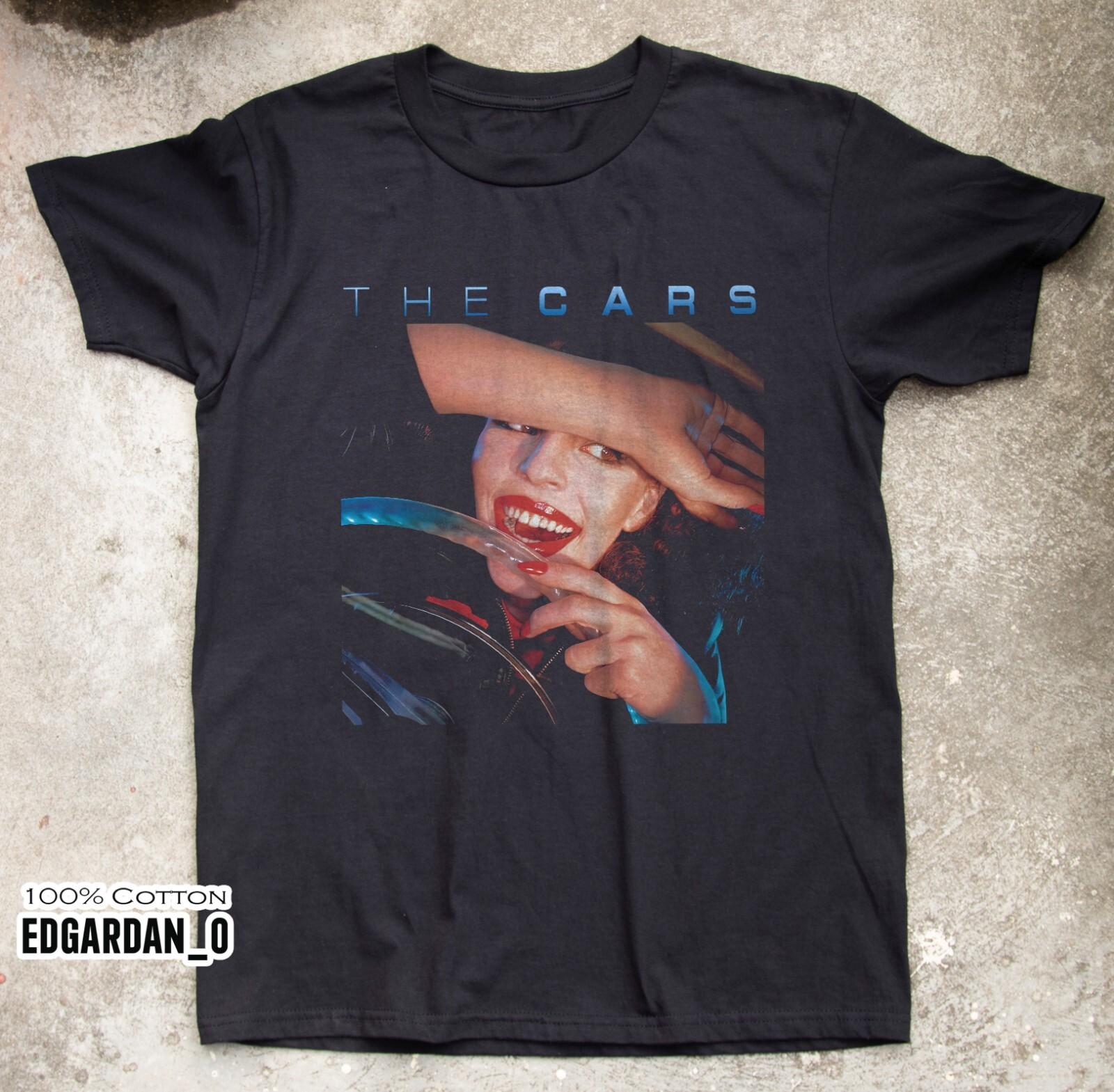 The Cars American Rock Band Black Unisex T-Shirt All Sizes S-5XL XL
