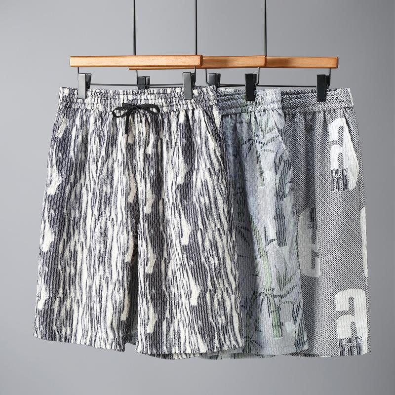 Pantaloncini Oversize da Uomo Moda Estiva Taglie Forti 4XL-11XL Elastico in Vita Pantaloncini Casual da Uomo Abbigliamento