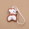 PU Leather Corgi Keychain Cute Dog Accessory Decoration Lightweight PU Craft Pendant For Daily Bag Styling