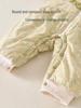 Cozy Cotton Padded Baby Jumpsuit: Warm Winter Onesie for Newborns