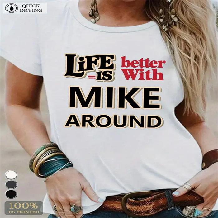 Summer Round Neck Pure Cotton Top Fashionable Casual Fashion Short Sleeved Women's Printed T-shirt