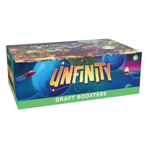 Magic: The Gathering Unfinity Draft Booster (English Version) 36-Pack Set (D03790000) MTG Trading Cards Wizards of the Coast (D03790000)