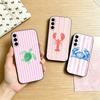 Морське життя, краби, омари Чохол для телефону Samsung Galaxy A73, A72, A71, A70, A53, A52, A51, Інші М'яке чорне покриття