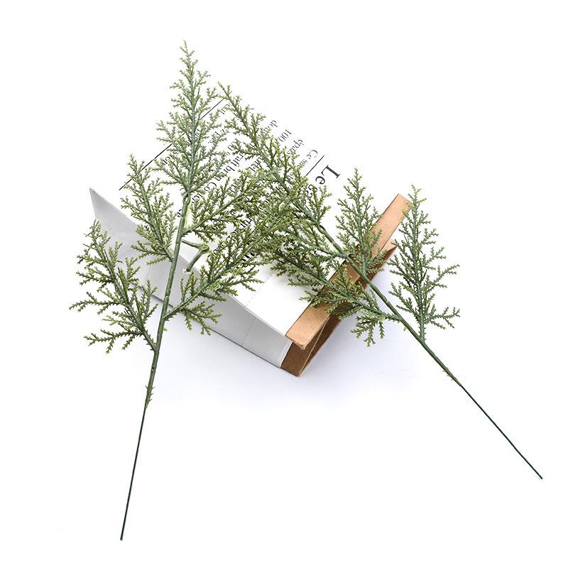 Christmas Juniper & Pine Needle Branch Leaves - Fake Pine Tree Accessories for Decor