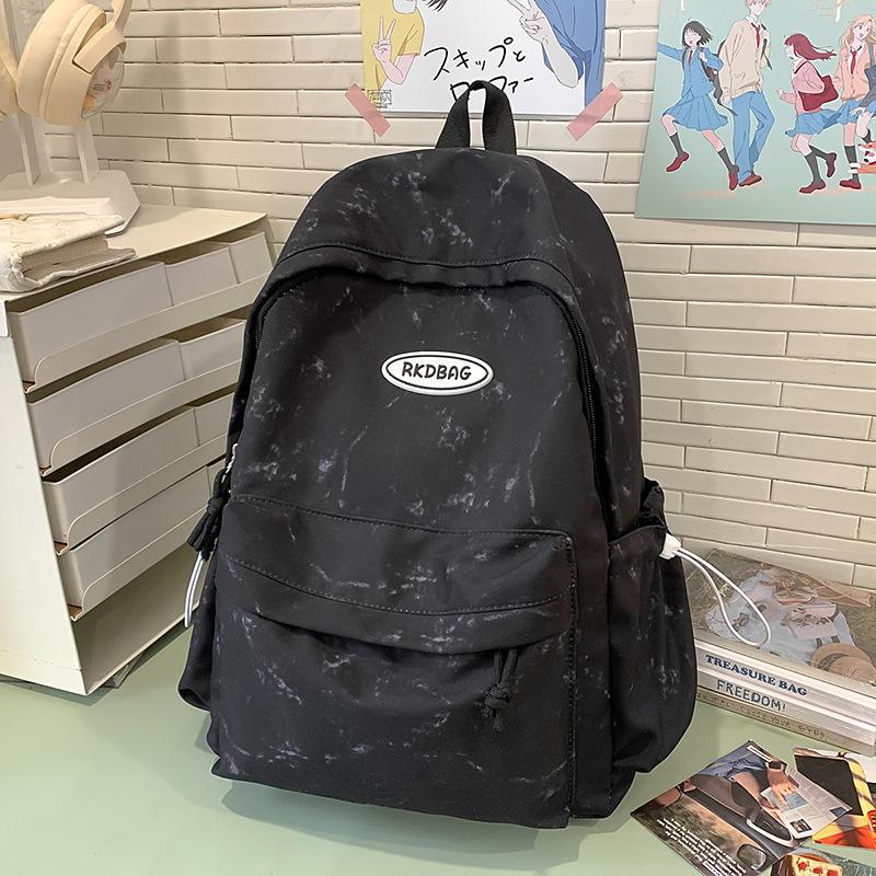 

Backpack Casual versatile backpack Large capacity Campus class Junior high school student schoolbag