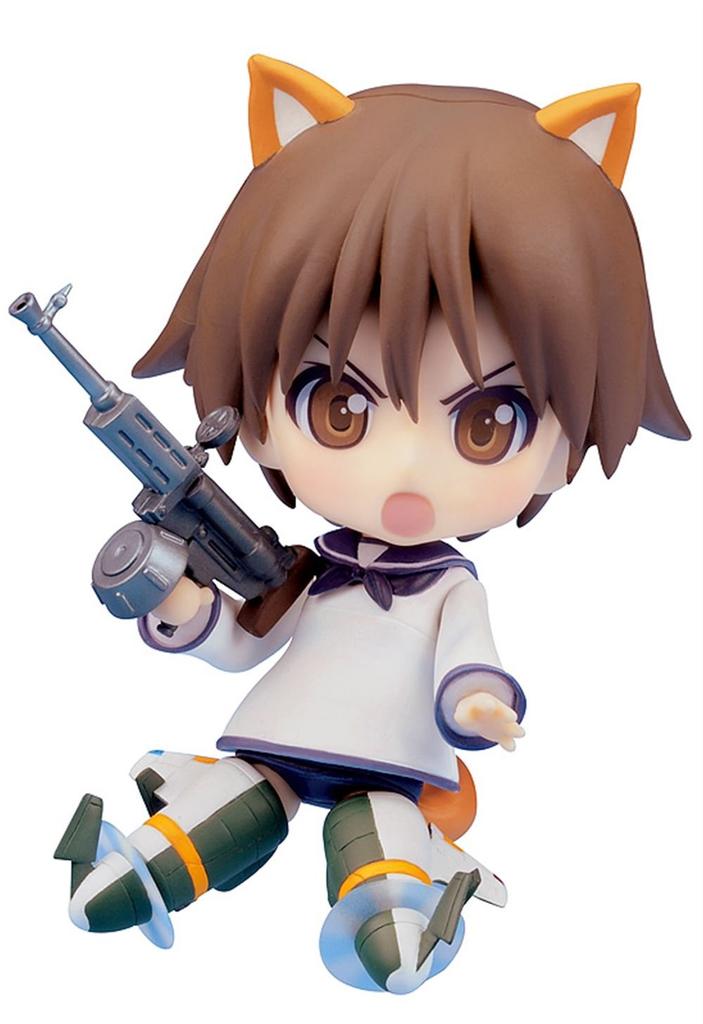 Strike Witches 2 Nendoroid Yoshika Miyafuji Shinden malovaná pohyblivá verze. (Figurka ABS&PVC bez měřítka)