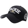 Chrome Crane Baseball Cap, Logo Emblem, Street Style, Adjustable, Men's and Women's, CB424 (Black Silver)