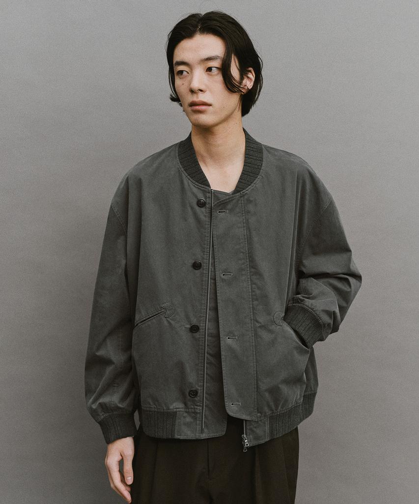 Another Office Brushed Bomber Jacket (Graphite)