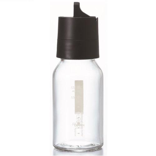HARIO One-Touch Dressing Bottle, 120ml, Black, ODB-120-B