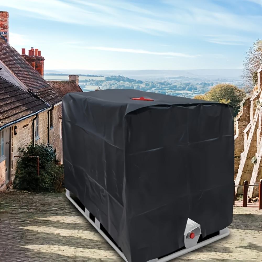 1 Piece Multifunctional IBC Jar Cover, 275 Gallon Durable Polyester Outdoor IBC Jar Cover with Ventilation Holes