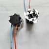 NHAUTP 2pcs H7 Halogen Lamp Socket Holder For Volkswagen Sagitar Car Light Bulb Base Connector Wiring Harness Adapter
