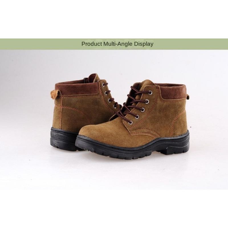 

Обувь для страхования труда, рабочая обувь на стройплощадке с ворсом и утолщением, защитная обувь с защитой от ударов, противоударные и ударопрочные 37