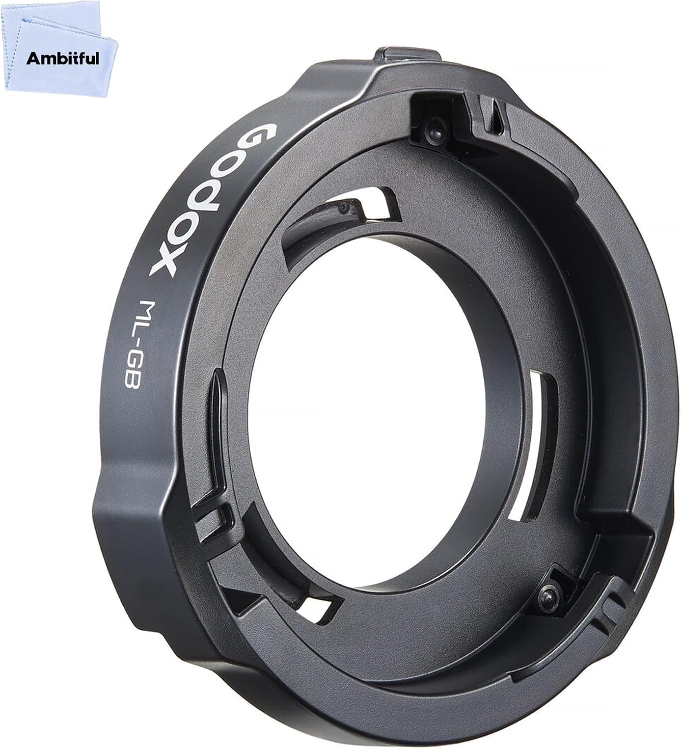 Крепление Godox Bowens для камер серии Godox ML Адаптер Godox на Bowens ML-GB, (AD300PRO/AD400PRO/ML100Bi/ML60IIBi/ML60Bi/ML60/ML30Bi/ML30) -