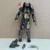Alien Figure Celtic Predator Masked Scar Predator Figure Alien Action Figure Model Toys Joint Movable Doll Christmas Present
