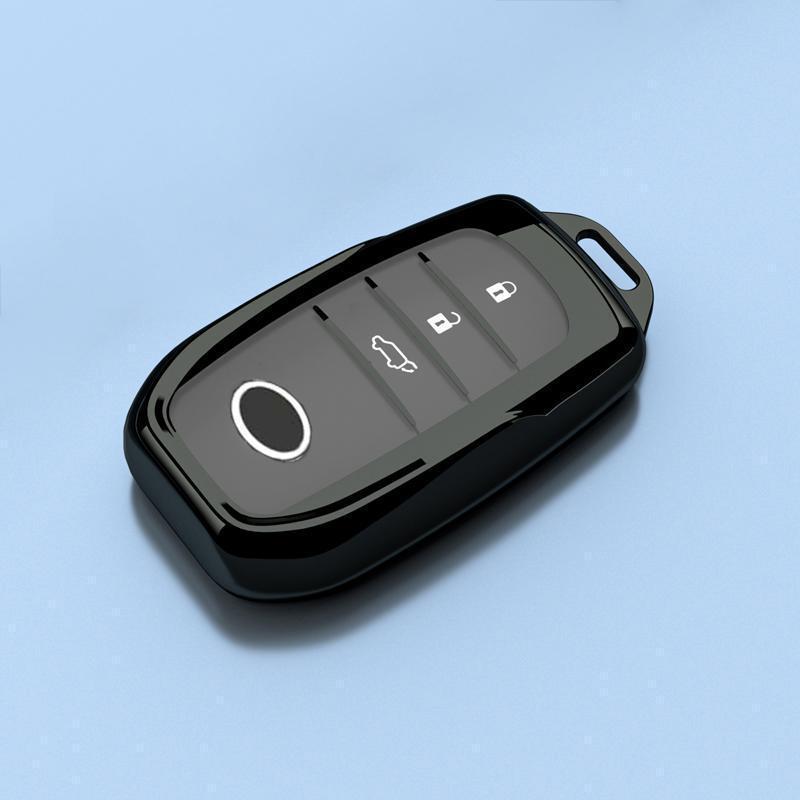 Luxus Schlüsselanhänger-Anhänger für 2025 Toyota Highlander – Unisex, Vollständig geschlossene Schnalle mit 380T Hybridkette