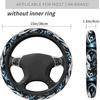 Dragon Duel Steering Wheel Covers Anti Slip Elasticity Car Accessories Steering Wheel Protector Universal 15 Inch for Cars SUV