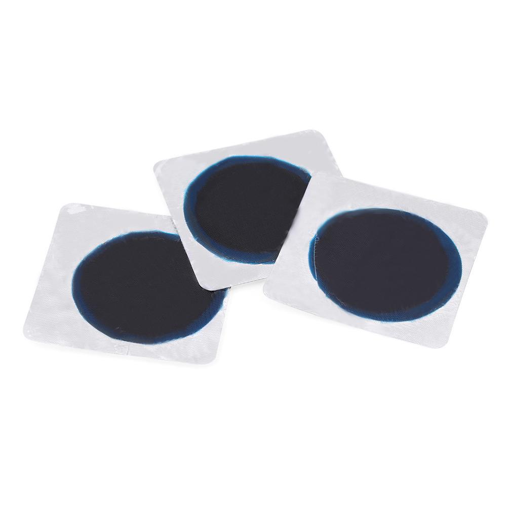 100PcsCelsiusBox 42mm Car Round Natural Rubber Tire Tyre Puncture Repair Cold Patch Tubeless Patches