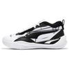 PUMA Playmaker Pro Courtside Unisex Low Top Basketball Shoes Black White 378324-01