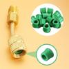 ABGR-36Pcs R134a 1/4Inch Charge Hose Gasket Kit Air Conditioner Valve Core Accessories Includes 30 Valve Hose Gaskets
