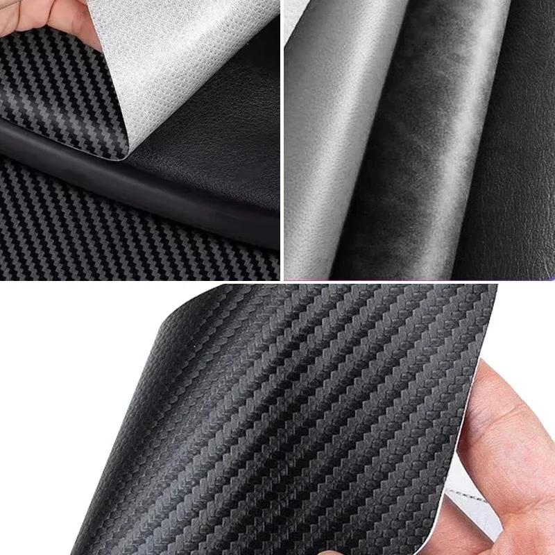 New Carbon Fiber Car Door Sill Protector Stickers For BMW M E46 E90 E60 F30 E39 F10 F20 E87 E36 F20 F30 1 2 3 5 7 Series X1