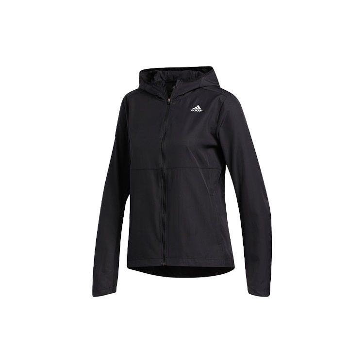 Adidas Jackets Women's Black Hooded Moderate Other FM6928