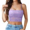 Lace Lingerie Women's Tank Top Sexy Lace Square Top