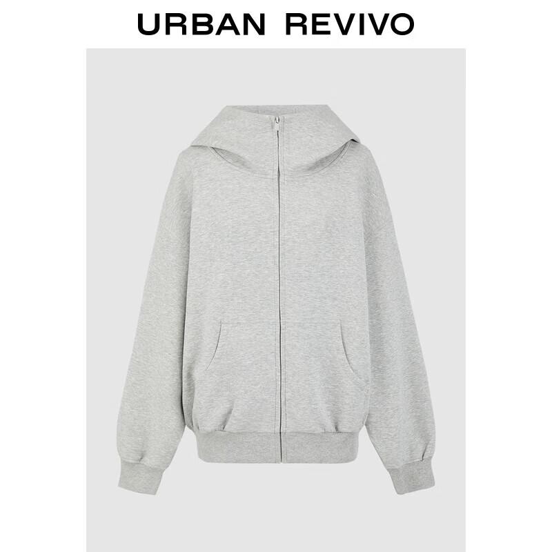 

Женская ультрасвободная куртка с капюшоном на молнии UR Осень 2025 L