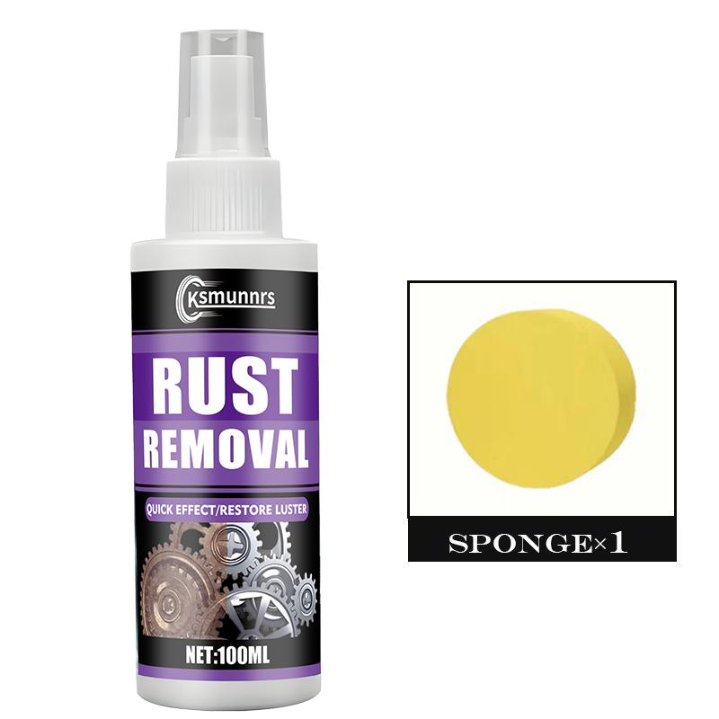 Powerful Rust Remover Spray - Fast-acting rust inhibitor with a residue-free formula for cars, metal furniture, tools