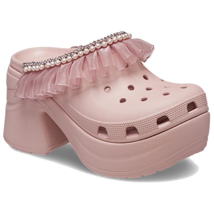 Crocs Comfortable Casual Clogs Women's Pink