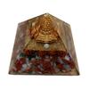 @ Healing Crystal Pyramid Orange Colour 3x3 Inches V242 MJ-324-60%OFF