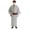 KYOETSU Kimono Men Summer Use Male Mens Clothing Washable Single Layer Black Green Komaro