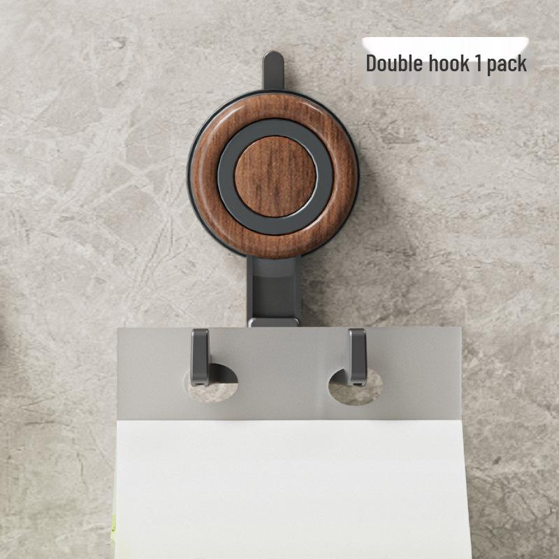 Cârlige cu Ventuză Rotative - Fără Găurire, Adeziv Puternic pentru Pereții Băii și Bucătăriei