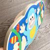 Children's Wooden Balance Board: Early Education Puzzle for Sensory and Focus Training.