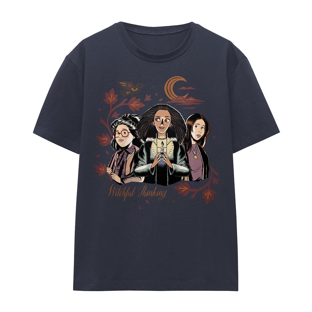Hocus Pocus 2 Womens/Ladies Witchful Thinking Becca Izzy Cassie T-Shirt