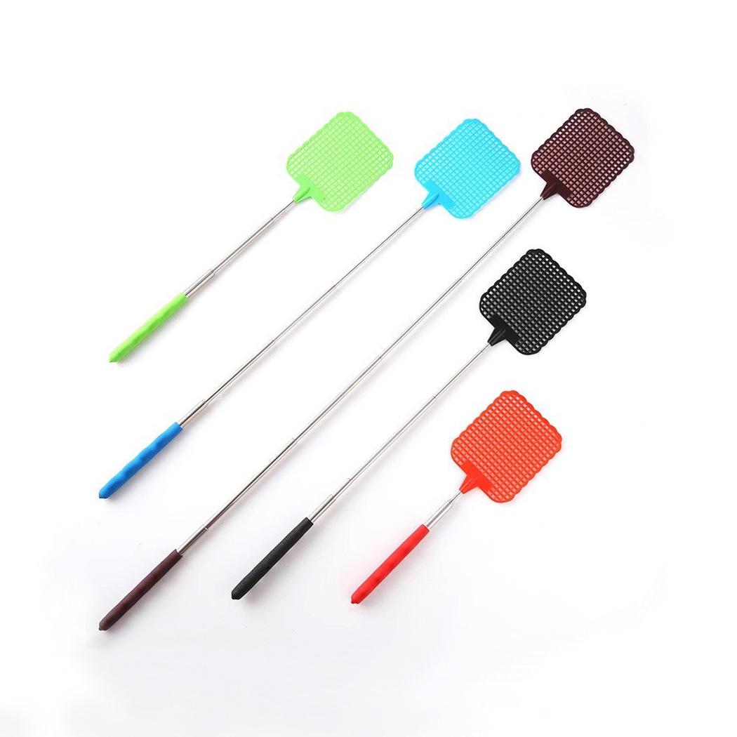 

Телескопическая мухобойка: Летнее средство от комаров и мух, помощник в уборке дома.