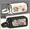Dodoro Story Oriental Anime Doujin Pencil Case - Large Capacity Stationery Box with Compass