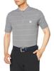 FootJoy Modern Classic Chalk Stripe Short Sleeve Braided Collar Shirt, Lava, Men's XXL, 80453-XXL