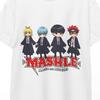 Mashle Magic and Muscles Anime Shirt Mash Burnedead Muscle Power Tee, Cream Puff Comedy Gift for Otaku Fans Anime Streetwear Aesthetic Tee