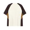 FILA Original Loose Fit Color Block Knit Short Sleeve T-Shirt Men tops F11M619105F-IV