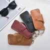 Fashion new men's and women's glasses bag, pressure-resistant glasses case, anti-drop sunglasses case, light luxury portable glasses bag,