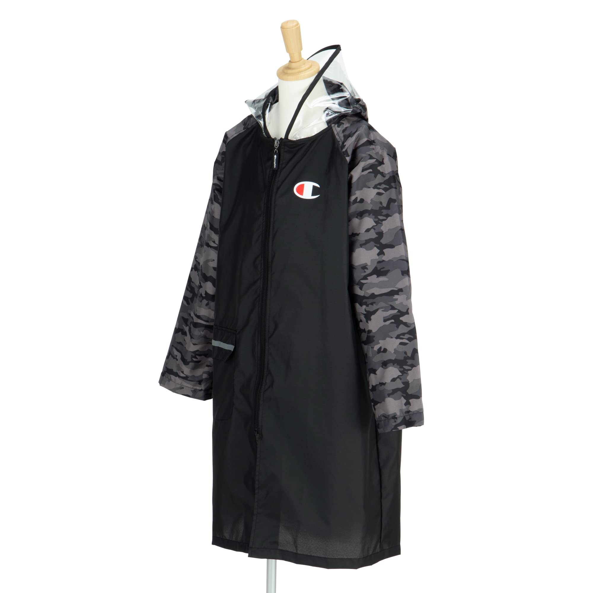 

Champion Camouflage Backpack Schoolbag CHS66RA15 Children s & Raincoat, Black, 150cm, чорний
