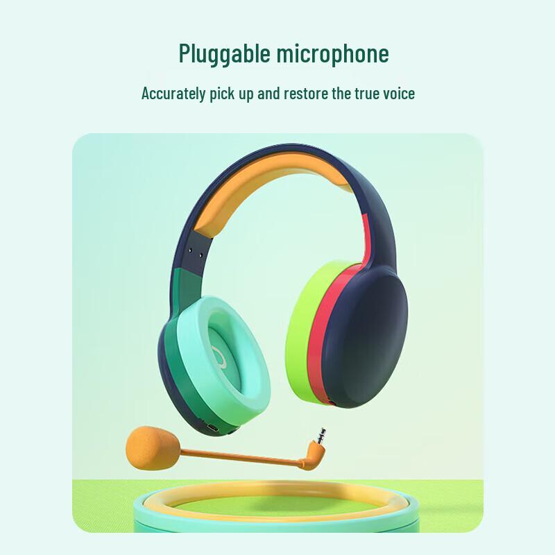 Newmine TB205 Over-Ear Wireless Bluetooth Headphones with Sidetone