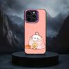 Cute Cartoon M-Molang Black Candy silver phone case Phone Case For iPhone17,16,15,14,13,12,11 Plus,Pro Max