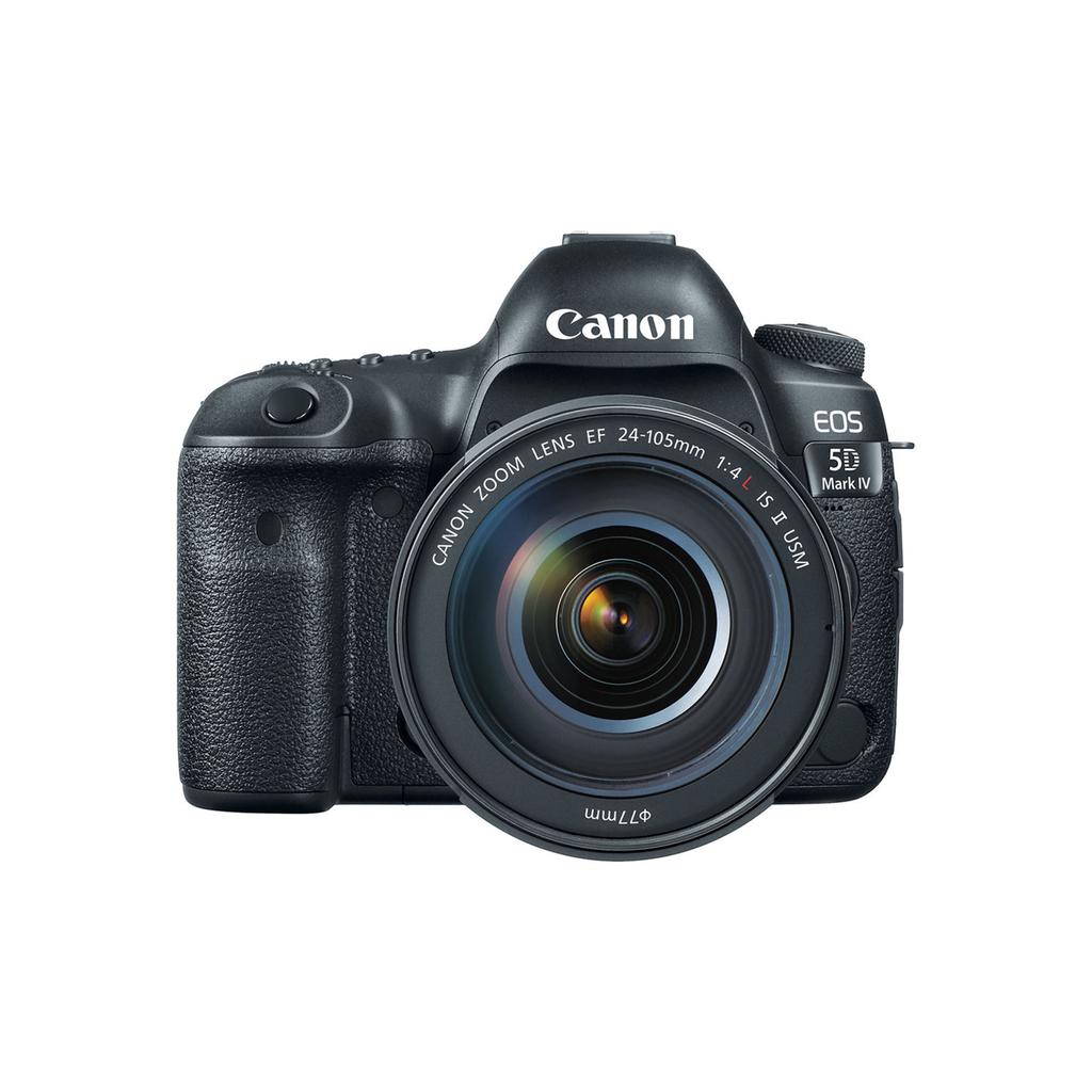 Canon EOS 5D Mark IV Vollformat-Digitalkamera + EF 24-105mm f/4L IS II USM Zoomobjektiv
