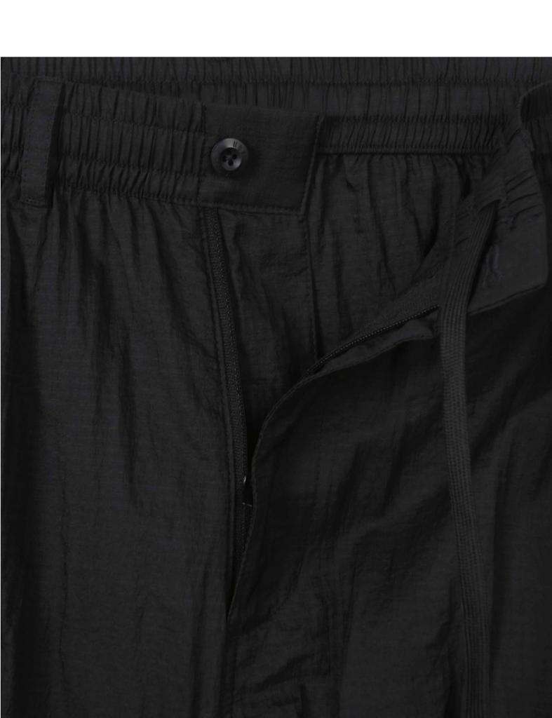 Enbiei Lightweight Cargo Pocket Woven Pants Black