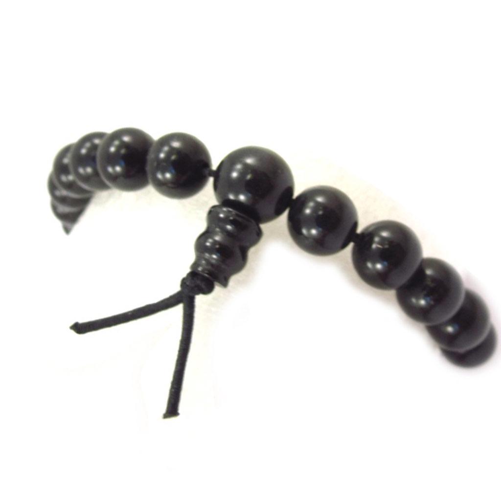 Les Trésors De Lily [K3061] - Black 'Minéralia' Designer Bracelet